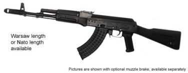 Arsenal AK 7.62X39mm With Bayonet Lug 74 Style Brake Black Finish Semi Automatic Rifle SGL2161